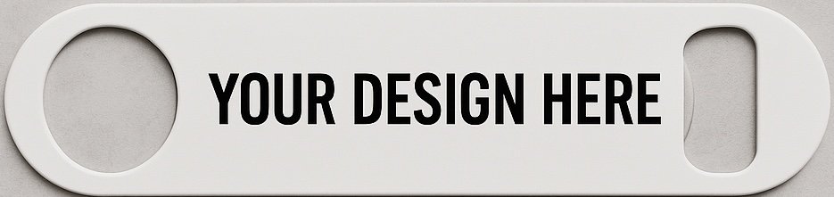 Custom Bar Key (Flat Bottle Opener)